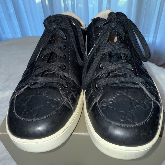 Gucci Leather Sneakers - Picture 7 of 15